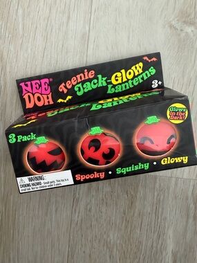 NIB | Rare NeeDoh Teenie Jack-Glow Lanterns